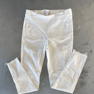 Free People White Jeggings